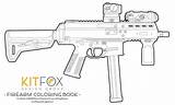 Kitfox Guns Tacticaldistributors sketch template