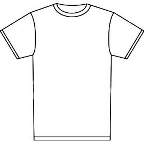 printable blank  shirt template printable templates
