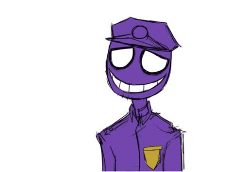 Fnaf 2 Purple Man Drawing