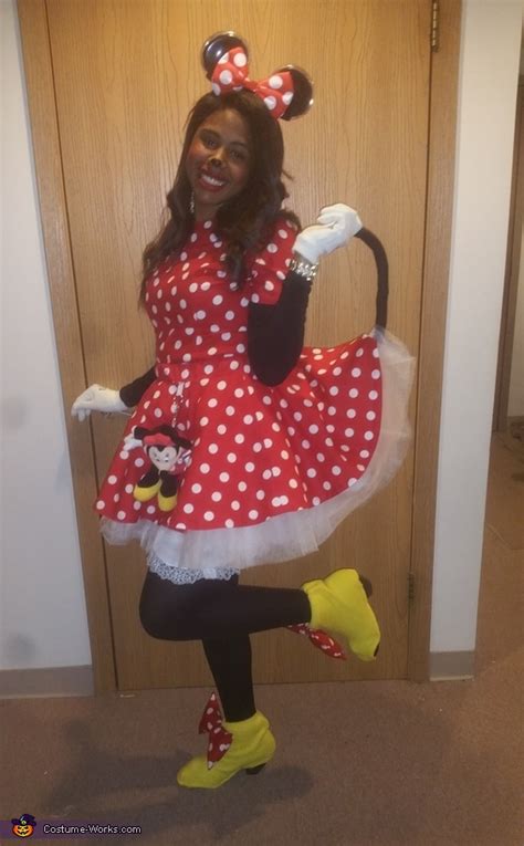 Minnie Mouse Adult Homemade Costume Photo 2 4