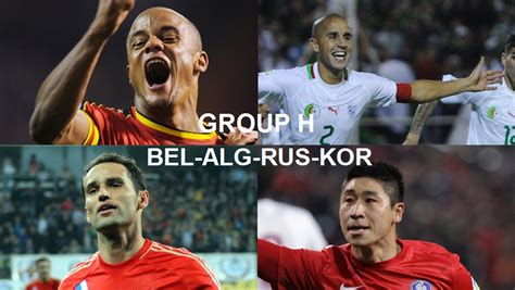Coupe Du Monde 2014 Groupe H Belgique Algérie Russie
