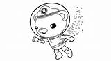 Octonauts Coloring Pages Activity Captain Print Kid Barnacles Peso Getdrawings Kids sketch template