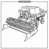 Coloring Combine Pages Harvester Printable People Colouring Farm Color Young Useful Proper Intended Series Machinery Coloringpagesfortoddlers Tractor Traktor Ausmalen Malvorlagen sketch template