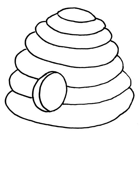 beehive coloring page coloring home