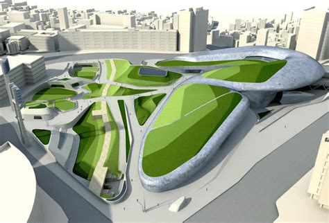 modern architecture seouls design park  plaza