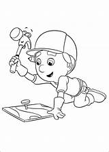 Handy Manny Coloring Pages Books sketch template