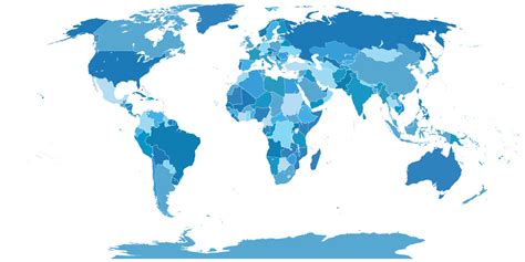 world map guide   world