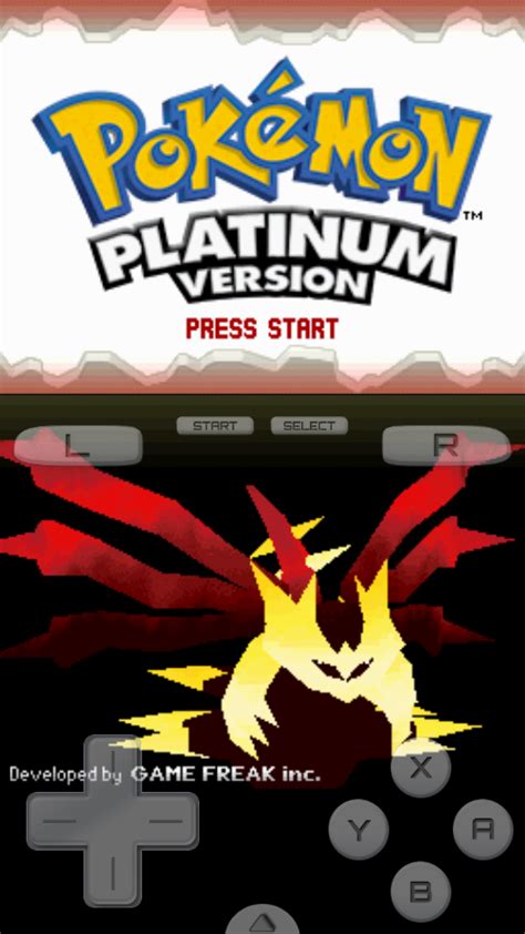 pokemon platinum version nintendo ds nds rom  rom hustler