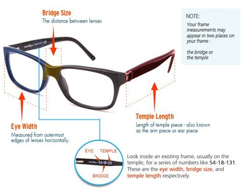 choose best eyeglass frames by using frame measurements glasses best