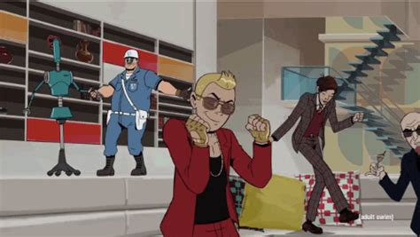 Adult Swim Dancing  By The Venture Brothers Find And Share On Giphy