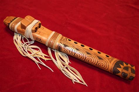 cherry wood drone native flute native american flute homemade musical instruments flautas