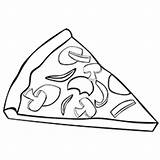 Pizza Coloring Pages Cheese Drawing Clipart Slice Toppings Printable Whole Macaroni Getdrawings Print Hut Food Getcolorings Toddler Color Clipartmag Colorings sketch template