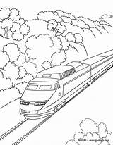 Tren Locomotive Trem Velocidade Travelling Hellokids Natureza Alphabet Ausmalen Landschaft Hochgeschwindigkeitszug Tgv sketch template