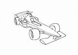 Coloring Formula Car Pages Cartoon Ferrari Getcolorings Color Template sketch template