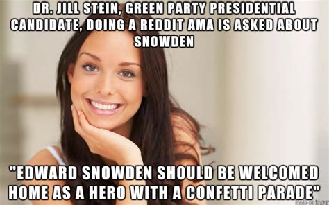 good girl green party presidential candidate jill stein meme on imgur