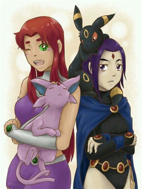51 Best Starfire And Raven Images On Pinterest Starfire