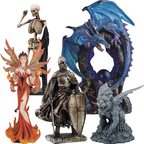 statues figurines  collectibles medieval collectibles
