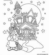 Coloring Pages Castle Halloween Disney Lego Printable Print Drawing Moving Color Elsa Getcolorings Getdrawings Info sketch template