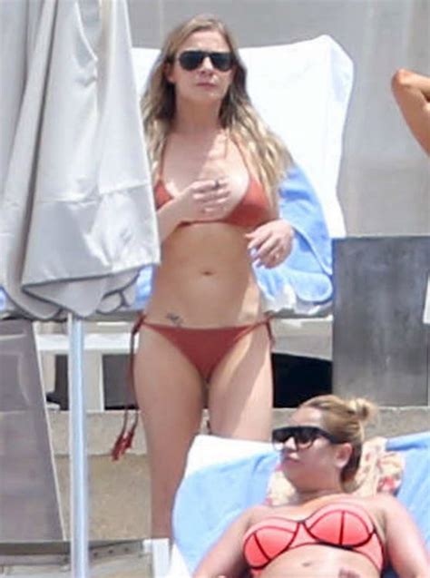 leann rimes hot in a bikini at a pool in cabo san lucas