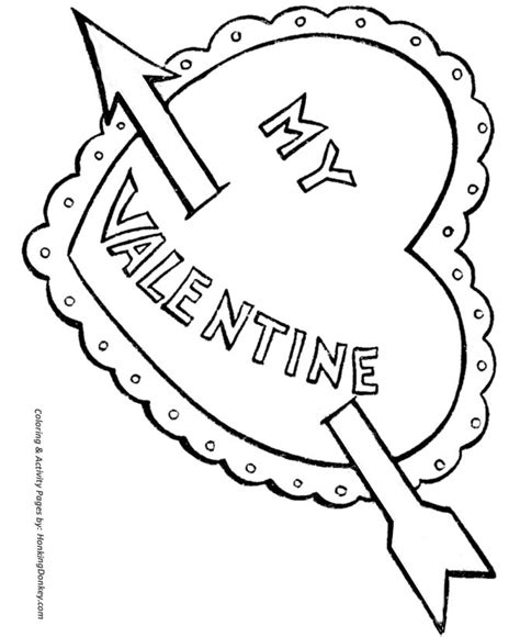 valentine printouts  color valentines day  saint valentines day