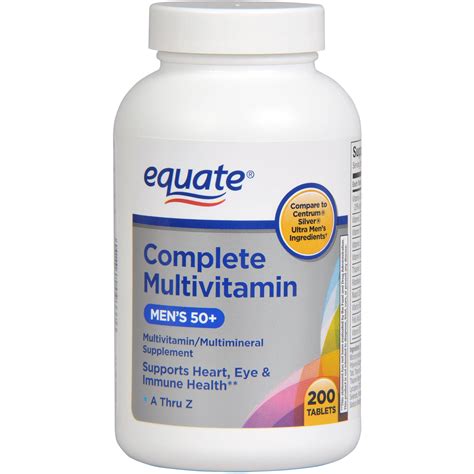 equate complete ultra mens health age  multivitaminmultimineral