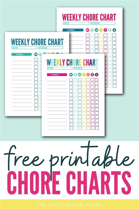 printable customizable chore chart template printable templates