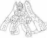 Zygarde Forme Parfaite Volcanion Pokémon Arceus Colorier Morningkids Bonjourlesenfants sketch template