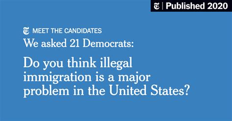 2020 democrats on immigration the new york times