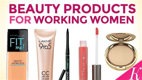 essential beauty products  working women  price youtube