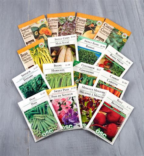 osc vegetable seed packets vegetable seeds packets seed packets