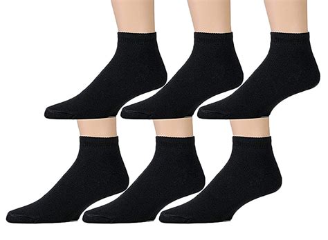 6 Pairs Value Pack Of Wholesale Sock Deals Womens Casual Ankle Socks