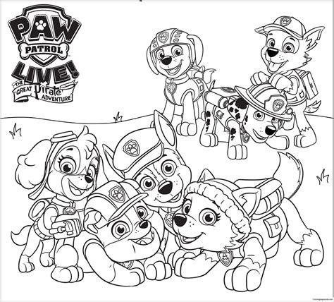 funny paw patrol coloring pages  children  coloring