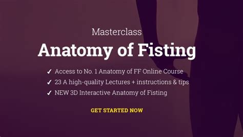 Master Class Extended Anatomy Of Anal Fisting Fistfy