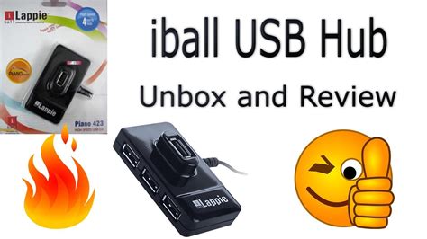 iball usb hub unboxing  review youtube