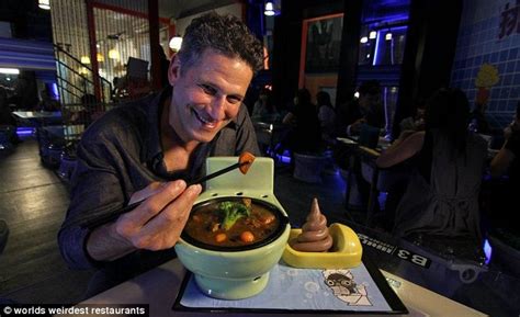 curry from a toilet bowl naked dinner guests and waiters paid to insult you new canadian show