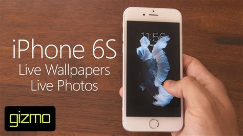 Iphone 6s Live Wallpapers And Photos Youtube