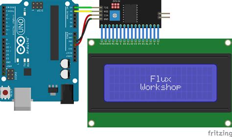 lets workshop  lcd module  ic adapter flux workshop
