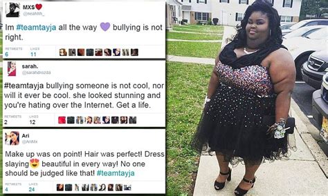 overweight teen cyberbullied about ugly prom pictures sent messages of support daily mail online