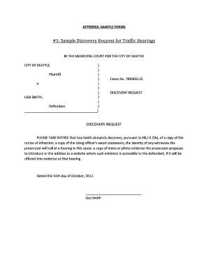 discovery request sample fill  sign printable template