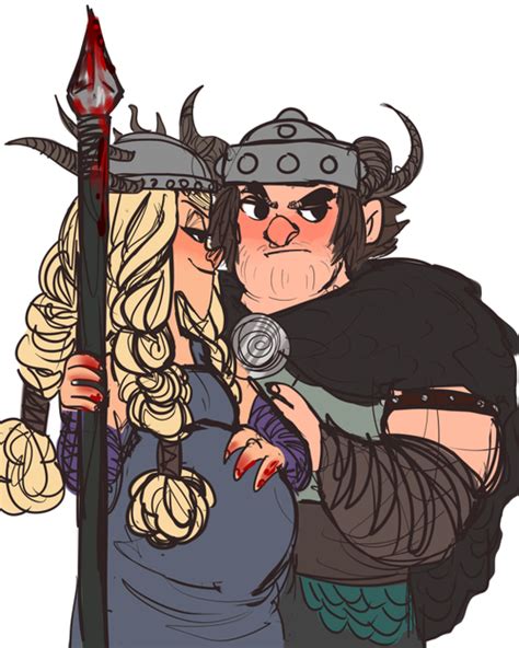 warrior snotlout and pregnant ruffnut the warrior couple of berk