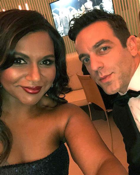 mindy kaling was moved to tears by b j novak s sweet message