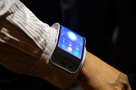 lenovos  flexible phone prototype   worn   smartwatch