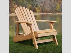 Reclining Adirondack Chair, Adult Size, Toffee: Patio, Lawn & Garden