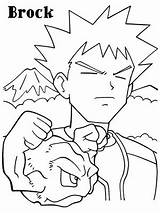 Pokemon Coloring Pages Brock Printable Sheets Pokemoni Pikachu Colouring Kids Bojanke Disney Online Visit Drawings Nazad Anime sketch template