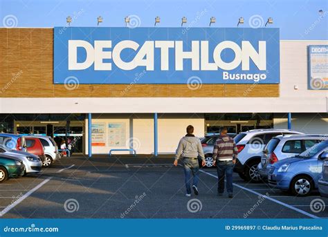 decathlon sports store  italy editorial photography image  complex logo