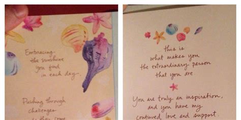 son gives mom the perfect card after he finds out his dad has been cheating on her