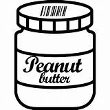 Jar Peanut Butter Clip Icon Jars Food Shopping Clipart Svg Vector Container Bottle Geeksvgs Store Graphics Perfume  Cookie Mason sketch template