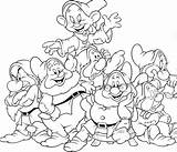 Coloring Disney Pages Dwarfs Adult Seven Snow Adults Printable Colouring Color Sheet Drawing Sheets Getdrawings Getcolorings Party Drawings Print Colorings sketch template