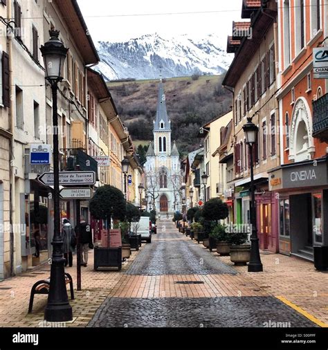 albertville savoie  res stock photography  images alamy