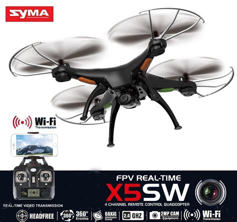 syma xsw  wifi fpv ghz ch rc quadcopter drone  hd camera rtf ebay